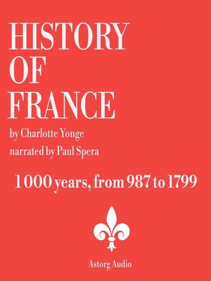 cover image of History of France, 1000 years